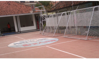 Rutan Pandeglang Dapat Bantuan Sarana Olahraga