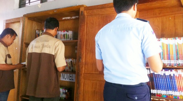 Perpustakaan Lapas Wanita Semarang Dibantu Suplai Buku Perpusda