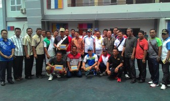 Kakanwil Sulsel Resmikan Lapangan Tenis Rutan Pinrang