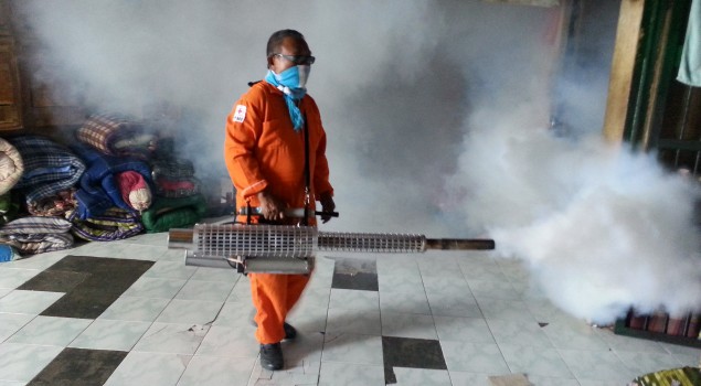 Seluruh Blok Lapas Kotabaru di-Fogging