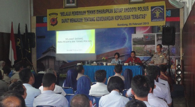 Lapas Sukamiskin Gandeng Polda Jabar Gelar Pembinaan Teknis Polsuspas