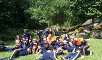 Ciptakan Team Work, Bapas Bogor Gelar Outbond
