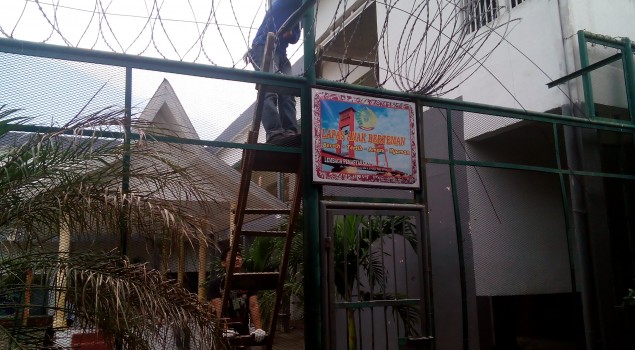 Hilangkan Kesan Penjara, Lapas Anak Palembang Pindahkan Kawat Konsertina