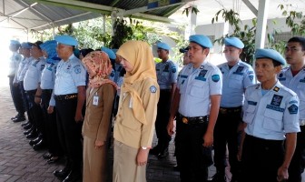 Praktek Kerja Instansi Siswi SMK Di Lapas Narkotika Sungguminasa
