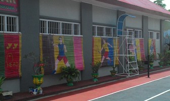 Kerajinan Tangan Tirai Bambu Dari Rutan Pinrang