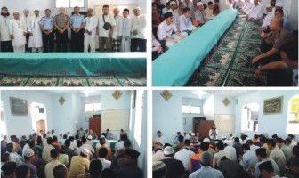 538 WBP Rutan Cirebon Ikuti Bintal Rohani Islam