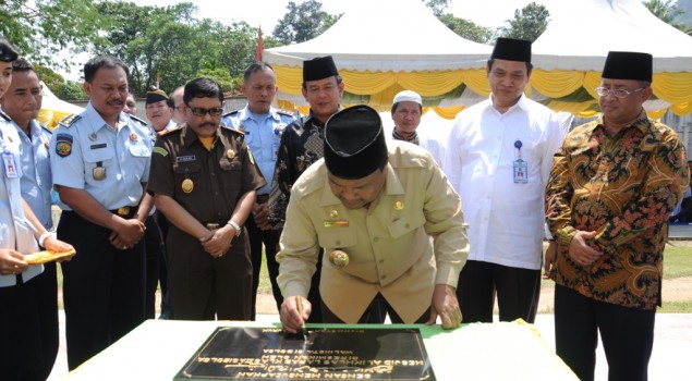 Walikota Sibolga Resmikan Masjid Untuk Napi dan Tahanan
