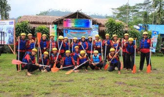 Rutan Pemalang Bangun Kebersamaan dengan Outbond dan Arung Jeram