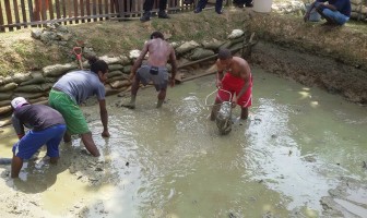 Panen Ikan Lele Oleh Warga Binaan Lapas Kelas II B Nabire