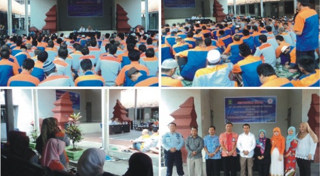308 Tahanan Rutan Cirebon Dapatkan Penyuluhan Hukum