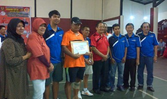 Rutan Palu Berhasil Menyabet Gelar Juara III Dalam Open Tournament Tennis Siranindi Cup I