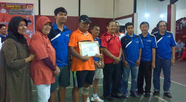 Rutan Palu Berhasil Menyabet Gelar Juara III Dalam Open Tournament Tennis Siranindi Cup I