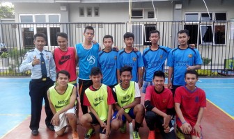 Pertandingan Persahabatan WBP Rutan Rangkasbitung dan SMA N 3 Rangkasbitung