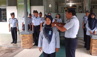 Perawat Lapas Pontianak Resmi Naik Pangkat