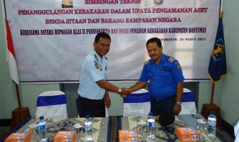 Gandeng Dinas Kebakaran, Rupbasan Purwokerto Antisipasi Bahaya Kebakaran