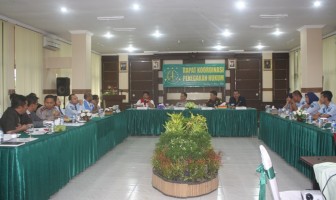 Bapas Serang Hadiri Rapat Koordinasi Aparat Penegak Hukum Wilayah Serang