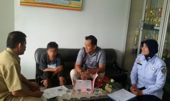 Bapas Bogor Serahkan Anak Berhadapan Dengan Hukum ke Dinas Sosial
