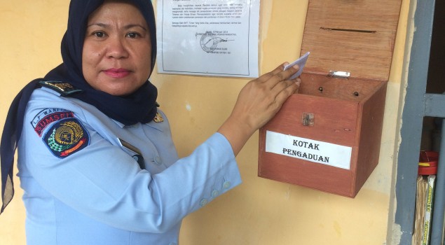 Buka Kotak Pengaduan, Kalapas Wanita Palembang Langsung Tindaklanjuti Keluhan WBP