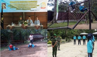 30 Pegawai Kanwil Kumham Kaltim Dilatih Kesamaptaan