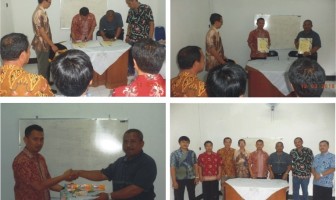 Penandatanganan Kerjasama Pengolahan Batu Akik Rutan Cirebon