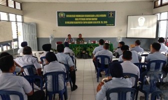 Tanamkan Wawasan Kebangsaan, Rutan Rantau Datangkan Kodim 1010/Rantau