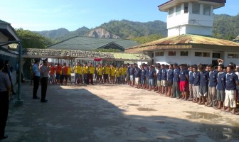 Lapas Gorontalo Gandeng Polda Gorontalo Lakukan Pembinaan Mental WBP