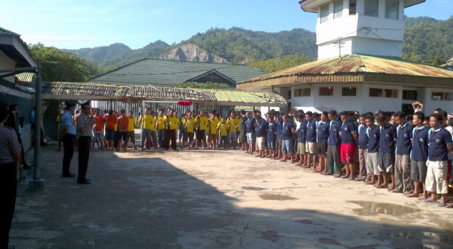 Lapas Gorontalo Gandeng Polda Gorontalo Lakukan Pembinaan Mental WBP