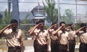 Persiapan Pembentukan Gudep, Lapas Warungkiara Giat Berlatih Pramuka