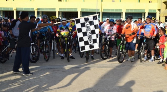 Lapas Tenggarong Tuan Rumah Kegiatan Pengayoman Gowes Club