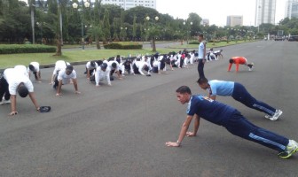 CPNS Ditjen PAS Dibekali Pelatihan Kesamaptaan