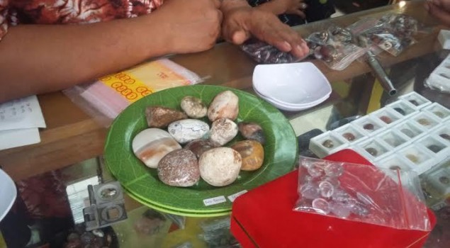 Akik Red Borneo dan Green Borneo Hasil Polesan para Napi Jadi Primadona di Pameran