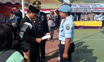 Gagalkan Narkoba, Petugas Lapas Pontianak Diganjar Penghargaan