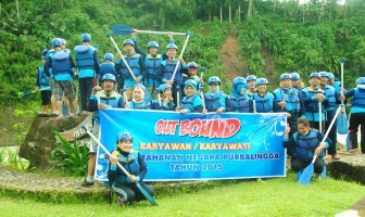 Rutan Purbalingga Bangun Kekompakan Petugasnya Lewat Outbound