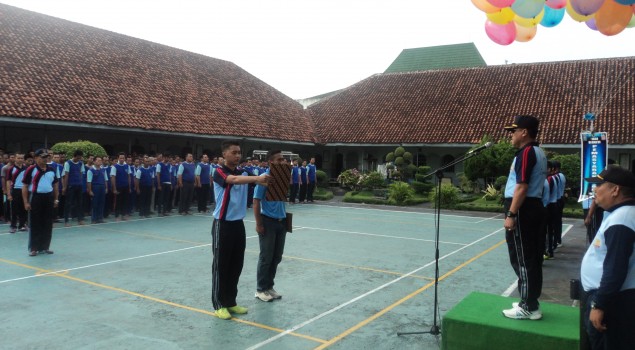 Peringati Harbapas, Lapas Cilacap Adakan Pekan Olahraga Narapidana