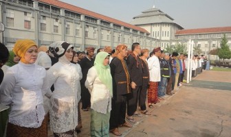 Berkebaya, Pegawai Lapas Sukamiskin Peringati Hari Kartini