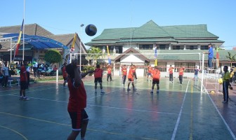 Peringati HUT PAS, Rutan Samarinda Gelar Turnamen Voli