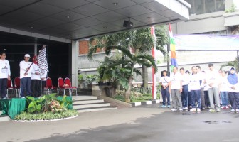 Meriahnya Jalan Sehat dan Wisata Kuliner Keluarga Besar Pemasyarakatan