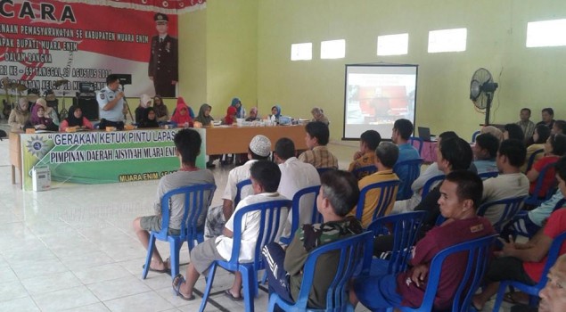 Lapas Muara Enim Beri Pelayanan Kesehatan dan Sosialisai TB untuk WBP