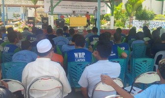WBP dan Pegawai Lapas Tanjungpinang Ikuti Sosialisasi BPJS
