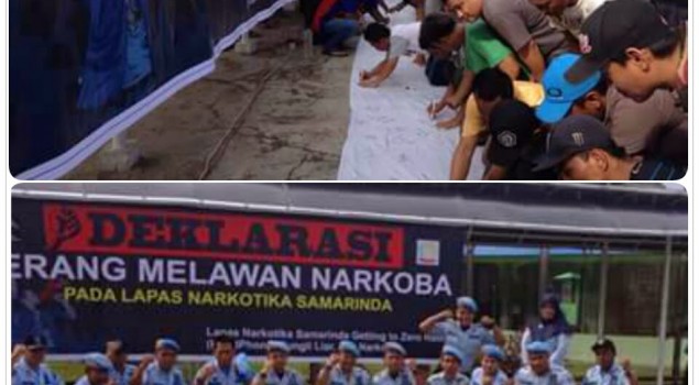 Deklarasi Perang Melawan Narkoba Lapas Narkotika Samarinda