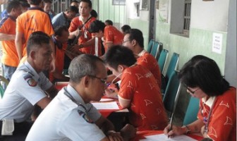 Warga Binaan Rutan Mendapat Pengobatan Gratis