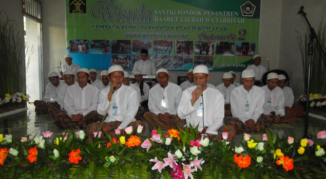 Lapas Cilacap Wisuda Santri Angkatan Ke 2  Pesantren Daarut  Taubah Wattarbiyah