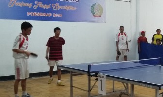 Porsenap Banten Lahirkan Juara Tenis Meja Dengan Satu Tangan