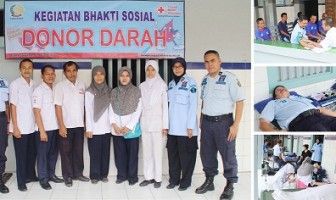 Lapas Brebes Adakan Donor Darah Peringati HARBAPAS
