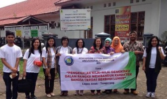 FISIP Universitas Budi Luhur Pengabdian di Lapas Anak Tangerang