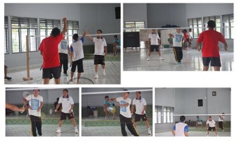 Kalapas Pangkalpinang Juarai Lomba Bulutangkis HARBAPAS