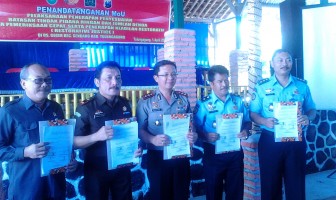 Bapas Kediri Tandatangani MoU dengan Sejumlah Instansi