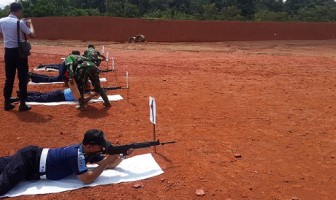 65 Petugas Lapas Lubuk Linggau Dilatih Kesamaptaan & Menembak