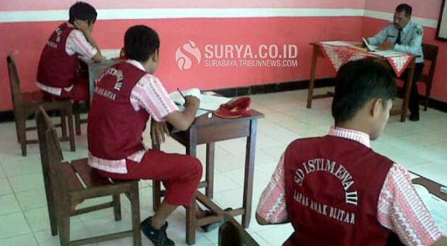 Tiga Anak Ini Jalani Ujian Sekolah di Lapas Anak Blitar
