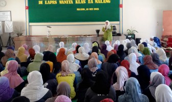 Peringati Isra Mi’raj, Lapas Wanita Malang Gelar Pengajian